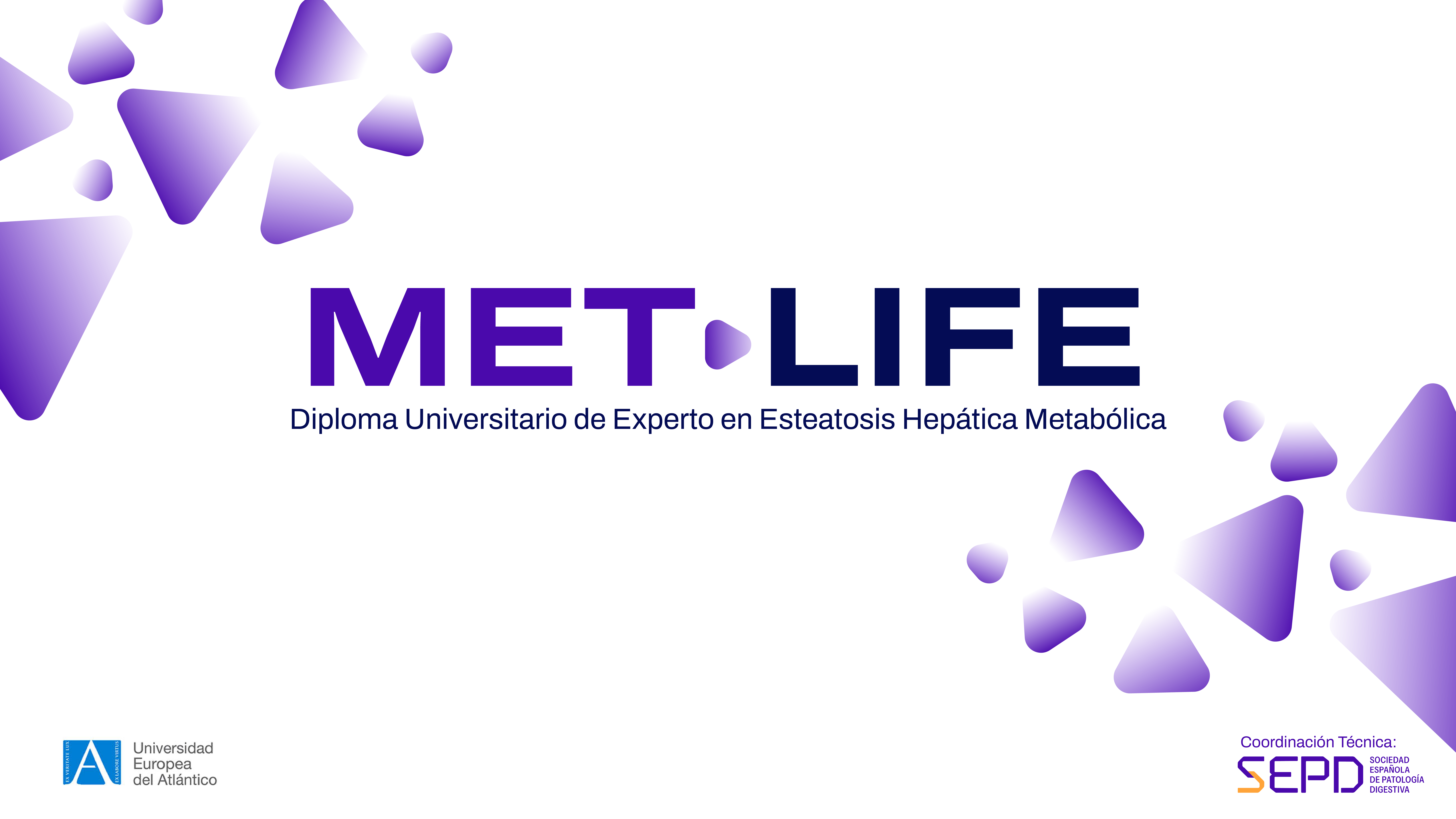 Diploma Universitario de Experto en Esteatosis Hepática Metabólica. MET-LIFE